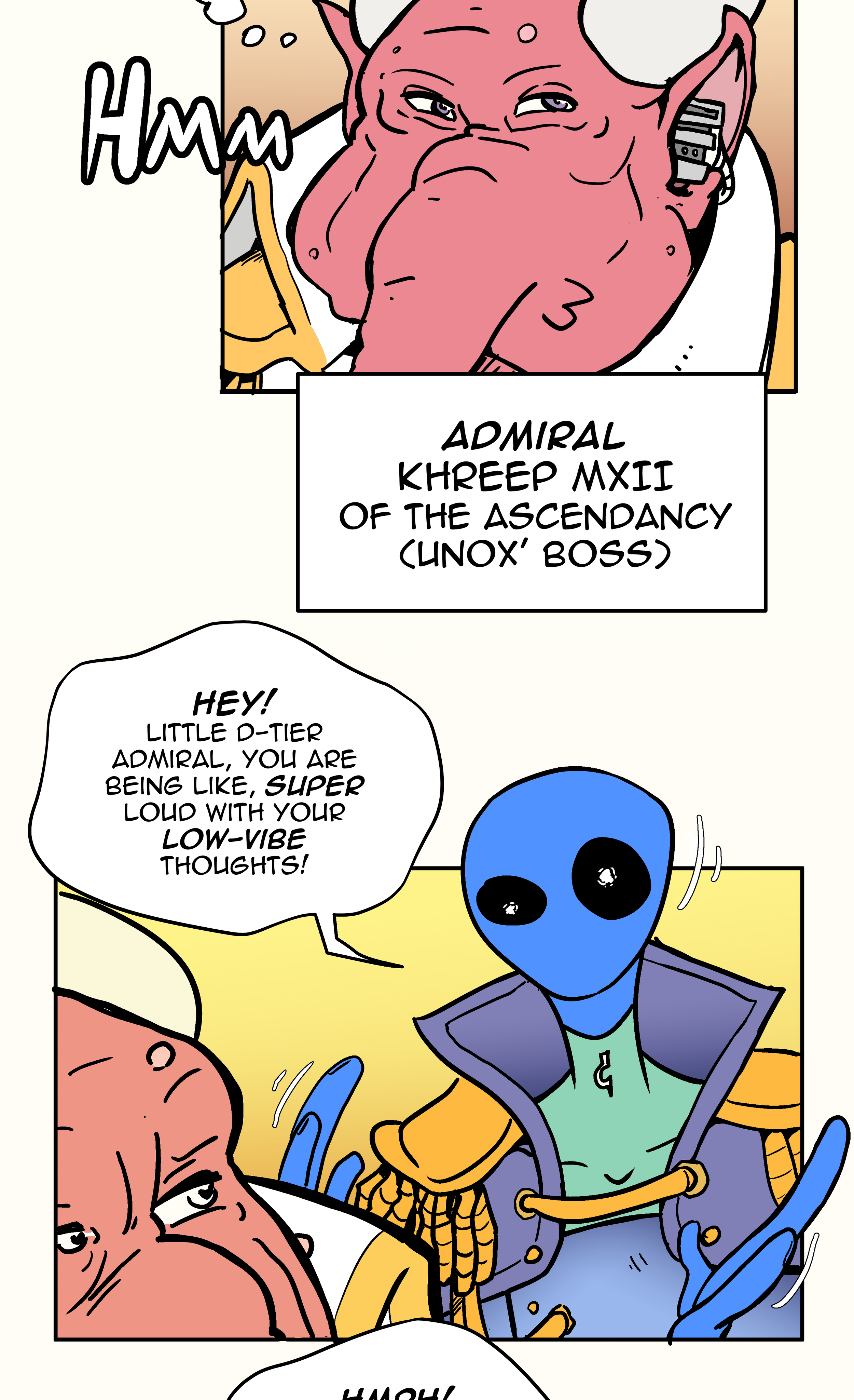 Scatter Space Part 11, comic section 5 of 53.
