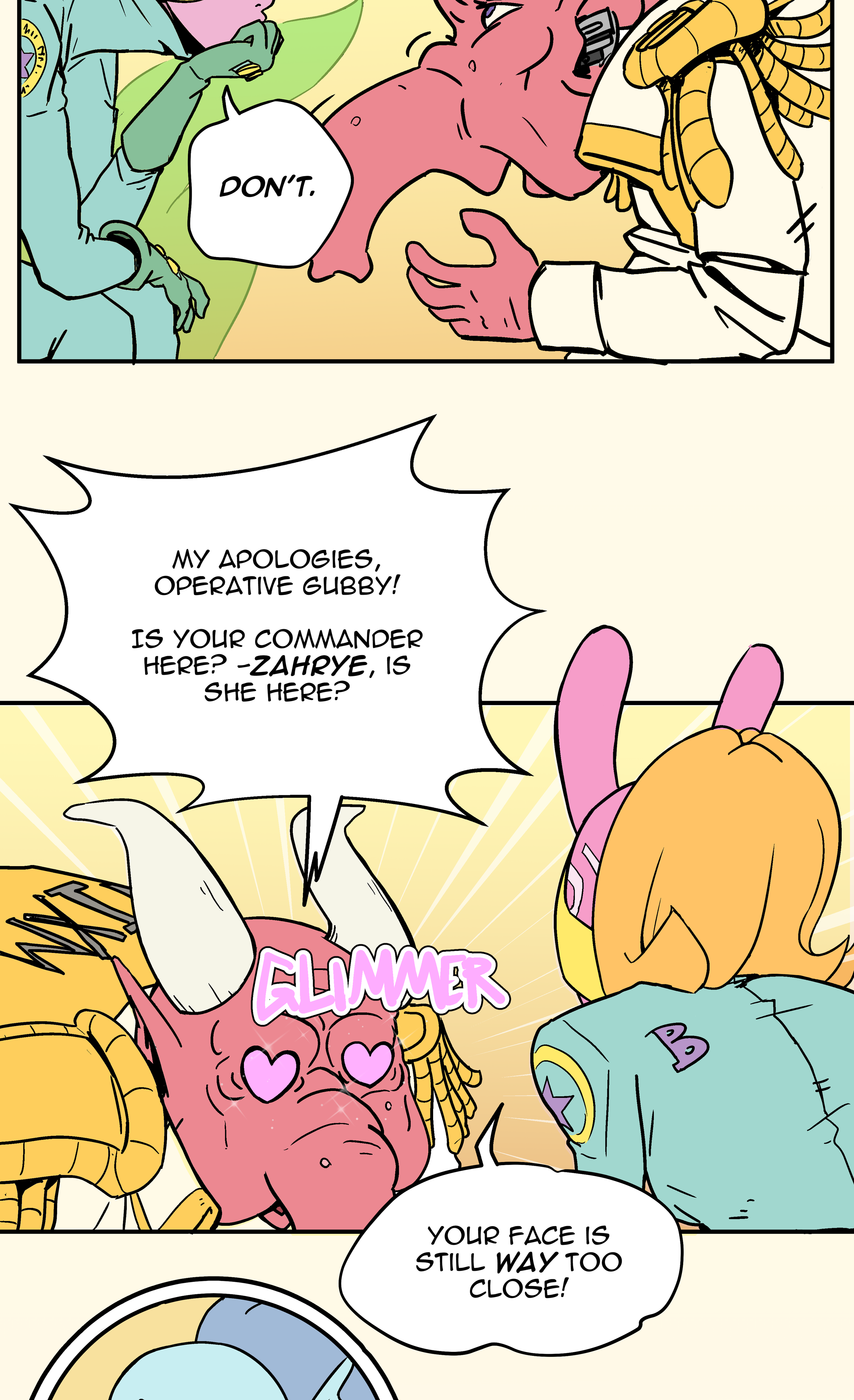 Scatter Space Part 11, comic section 10 of 53.