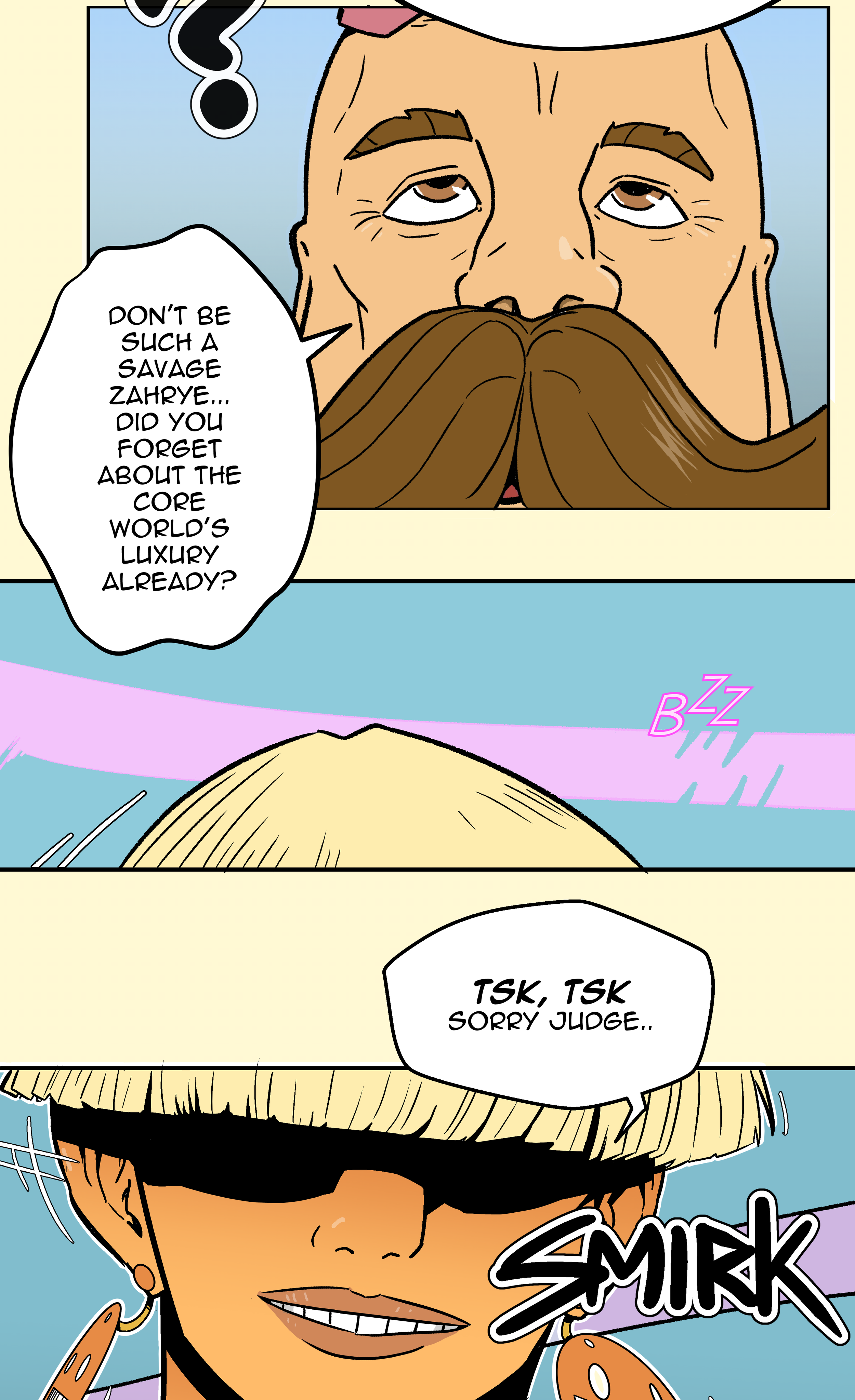 Scatter Space Part 11, comic section 15 of 53.