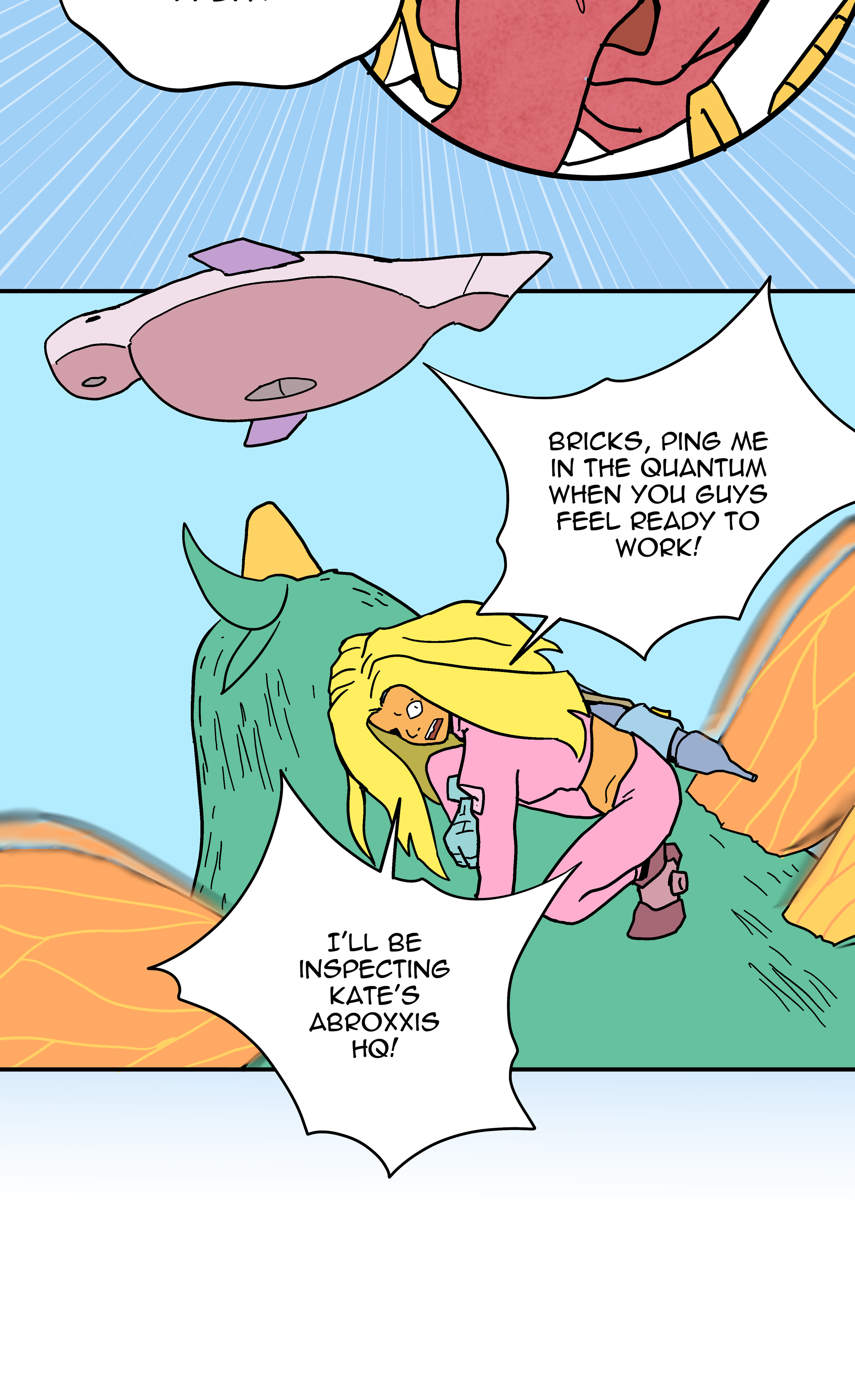 Scatter Space Part 11, comic section 31 of 53.