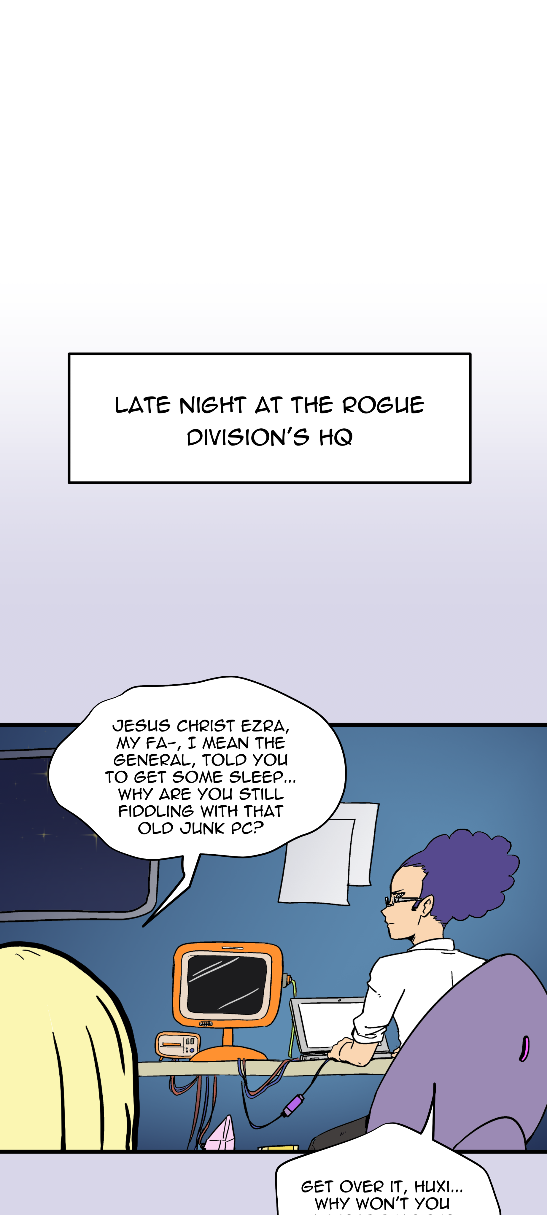 Scatter Space Part 11, comic section 20 of 53.